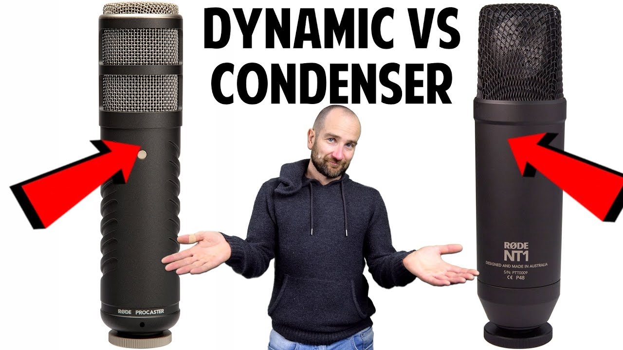 Dynamic or Condenser Mic for Podcasting?
