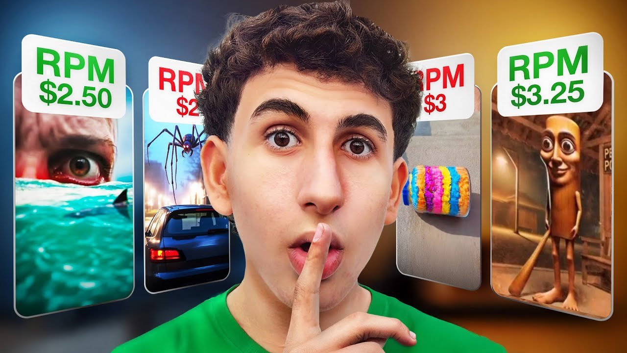 The ONLY 8 YouTube Shorts Niches That Will Make You Rich In 2025