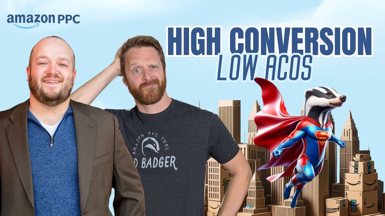 How does conversion rate influence ACOS on Amazon?  [The PPC Den Podcast]