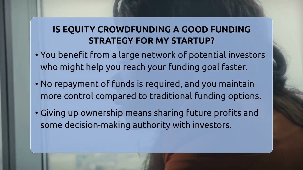 Is Equity Crowdfunding A Good Funding Strategy For My Startup? - BusinessGuide360.com