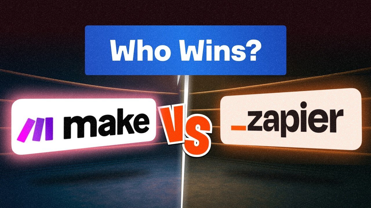 Zapier vs Make Review (Comparing AI, MCP, Pricing, Workflows)