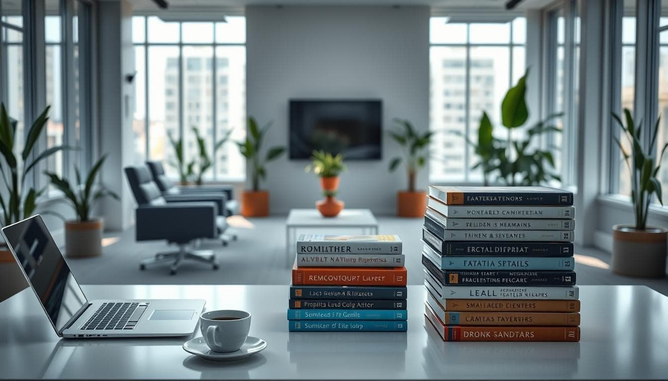 Bright modern conference room.