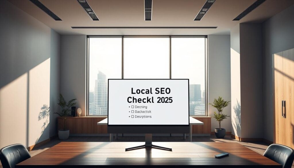 local seo checklist 2025