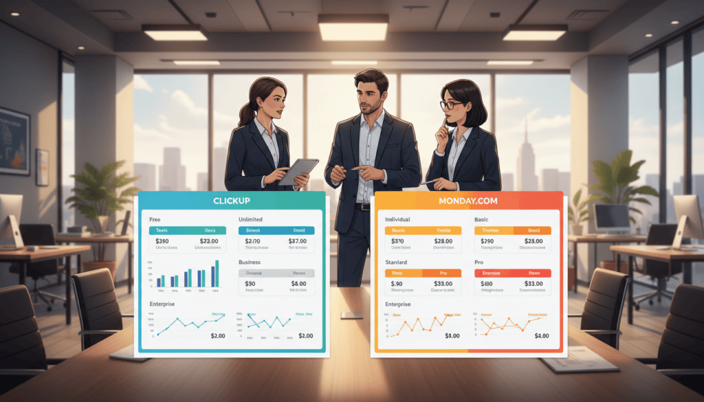 project management pricing plans comparison