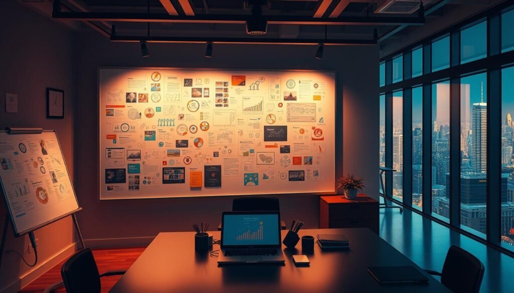 office with media kit examples